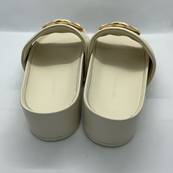 Tory Burch Double-T Slides - Picture 2 of 14